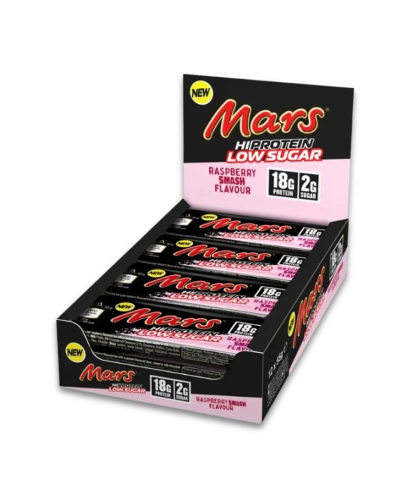 Hi Protein Bar - Mars Raspberry Smash LOW SUGAR 12x55GR