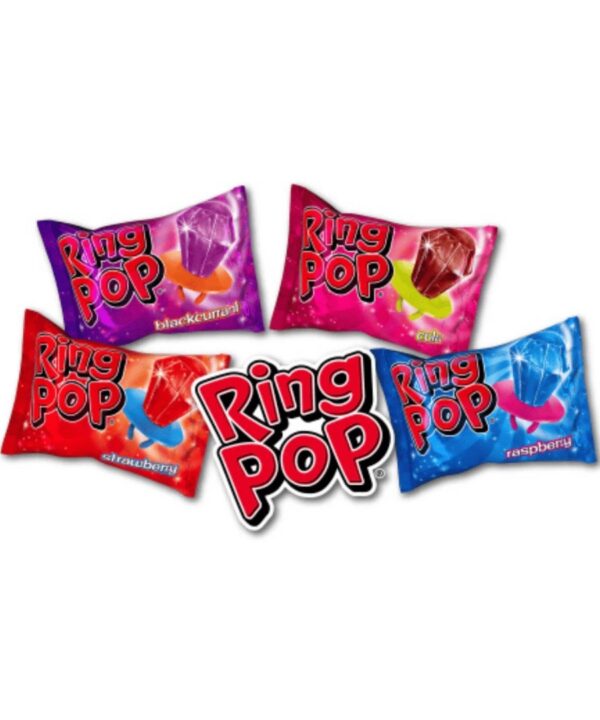 Bazooka Ring Pop Twister 24x10g