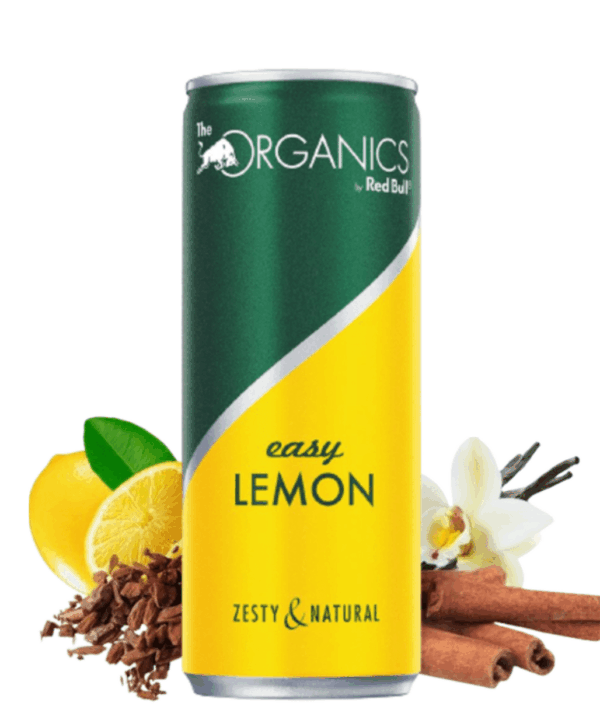 Red Bull Organics Easy Lemon DE 24x330ml