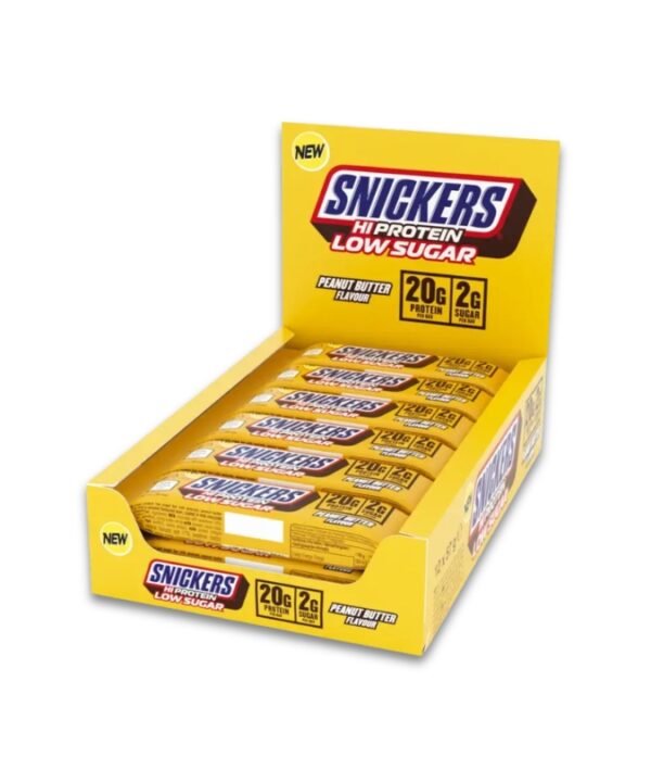 Hi Protein Bar - Snickers Peanut Butter LOW SUGAR 12x57g