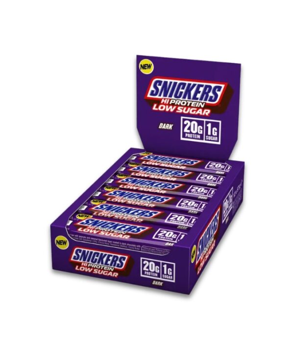 Hi Protein Bar - Snickers Dark Chocolate LOW SUGAR 12x57g