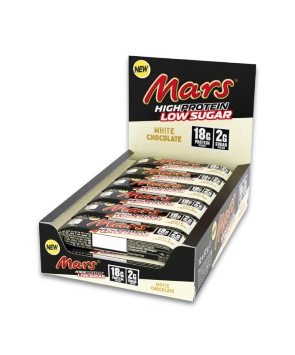 Hi Protein Bar - Mars White LOW SUGAR 12x57GR