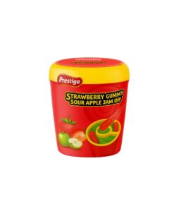 Prestige Halal Strawberry Gummy Apple Jam Dip 12x70g (THT : 30/04/2026)