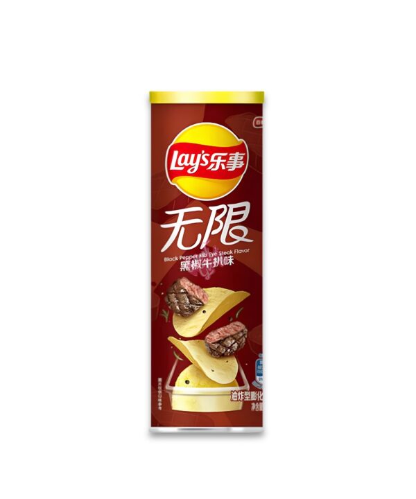 Lay's Asia Black Pepper Rib-Eye Steak 24x90g (BBD: 27-01-2027 )
