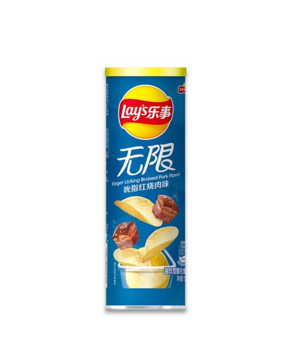 Lay's Asia Finger Licking Braised Pork 24x90g (BBD: 24-10-2026)