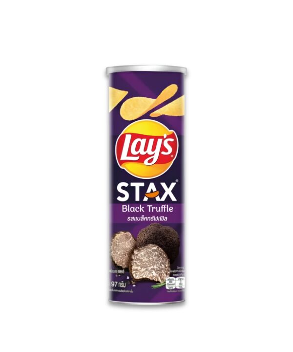 Lay's Asia STAX Black Truffle Flavour 24x90g (BBD: 05-11-2026)