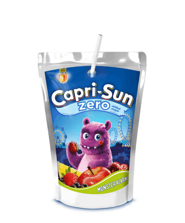 Capri-Sun Monster Alarm ZERO 40x200ML (BBD: 31/07/2026)