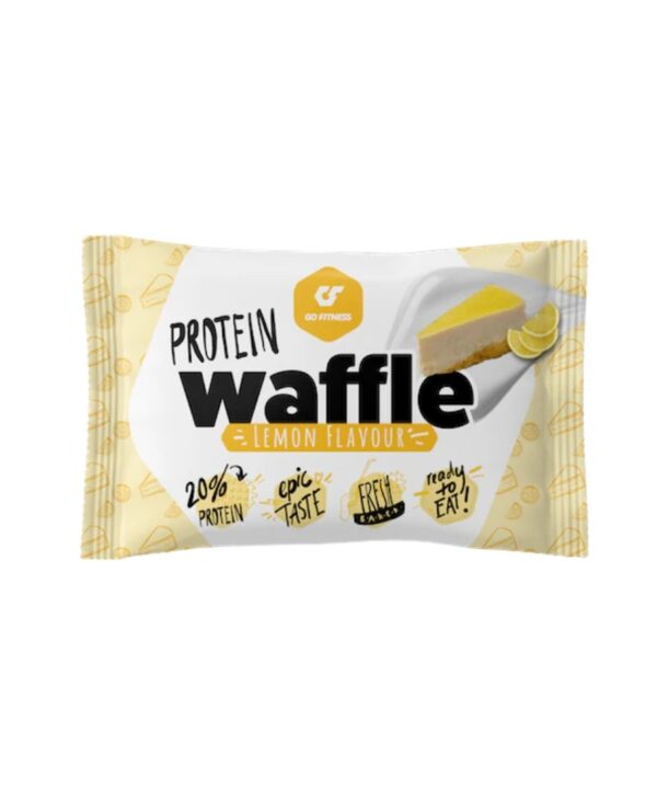 Go Fitness Protein Waffle White Choc Lemon 12x50GR