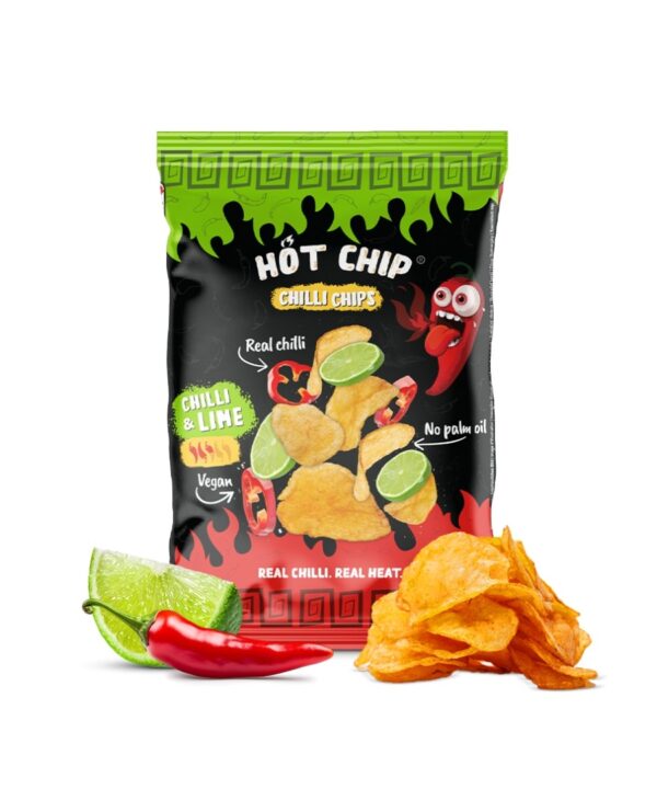 Hot Chip Chipsy Chilli & Lime 15x80g (BBD: 13/09/2026)