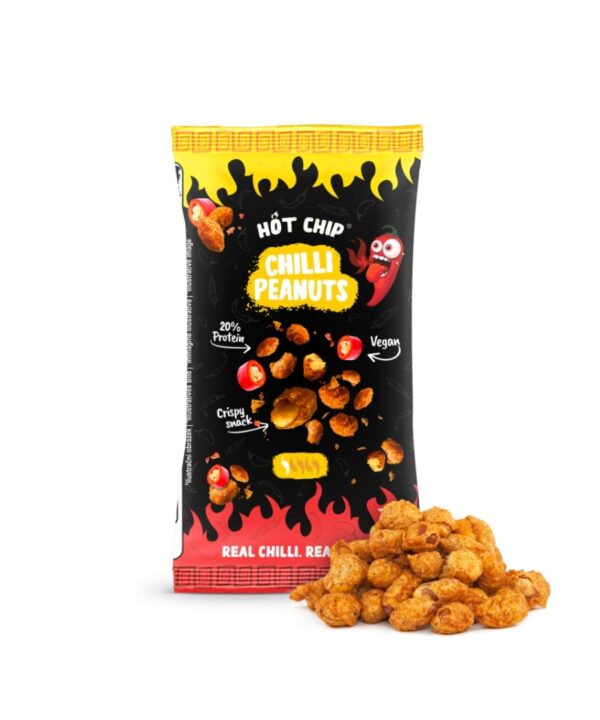 Hot Chip Chilli Peanuts 20x70g (BBD: 03/11/2026)