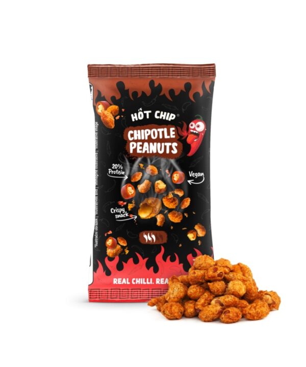Hot Chip Flaming Chipotle Peanuts 20x70g (BBD: 04/11/2026)