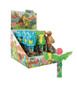 Pop Ups Lollipop Dino & Friends Mix 12x72g
