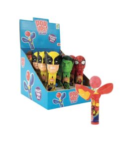 Pop Ups Lollipop Marvel Mix 12x72g