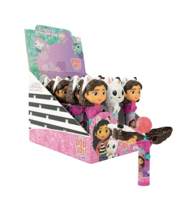 Pop Ups Lollipop Gabby's Dollhouse Mix 12x72g