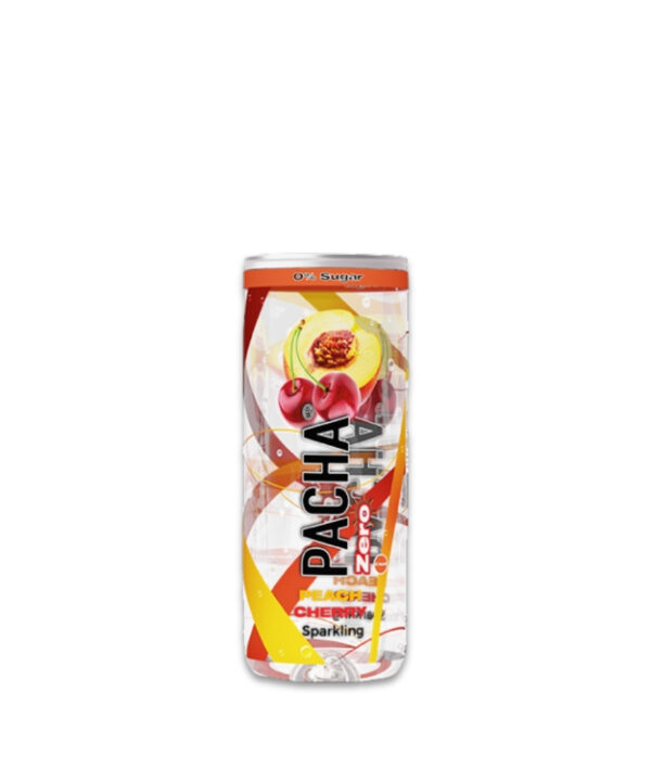 Pacha Drink Zero Peach Cherry 24x250ml