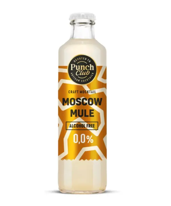 Punch Club 'Moscow Mule' Craft Mocktail 6x4x250ml