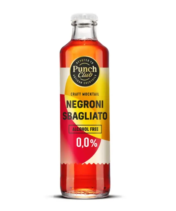 Punch Club 'Negroni Sbagliato' Craft Mocktail 6x4x250ml