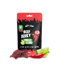 Hot Chip Jerky Chilli and Lime 20x25g