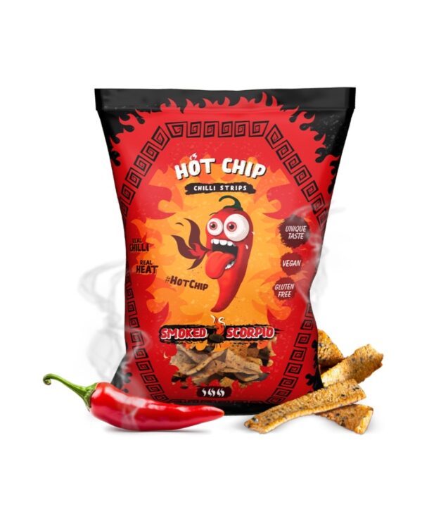 Hot Chip Strips Smoked Scorpio 20x80g