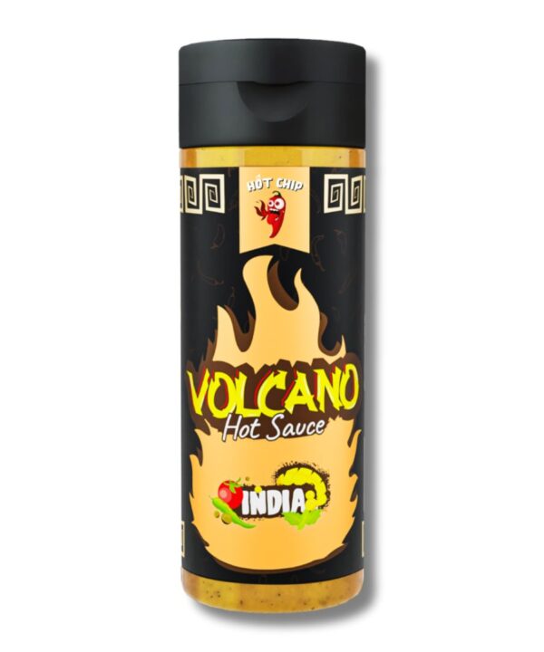 Hot Chip Volcano Hot Sauce – India 10x270ml
