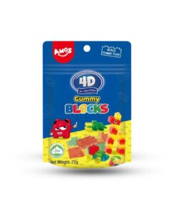 Amos 4D Gummy Blocks 12x72g