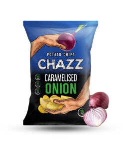 Chazz Potato Chips Caramelised Onion Flavour 16x130g
