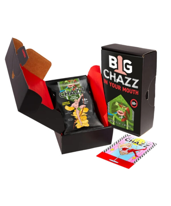 Chazz Potato Chips D*ck flavour Giftbox 1x90g