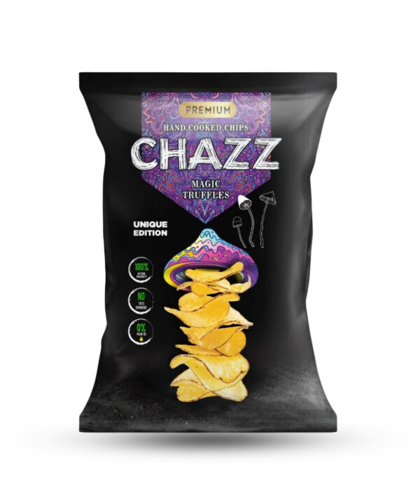 Chazz Hand Cooked Chips Magic Truffles 15x90g