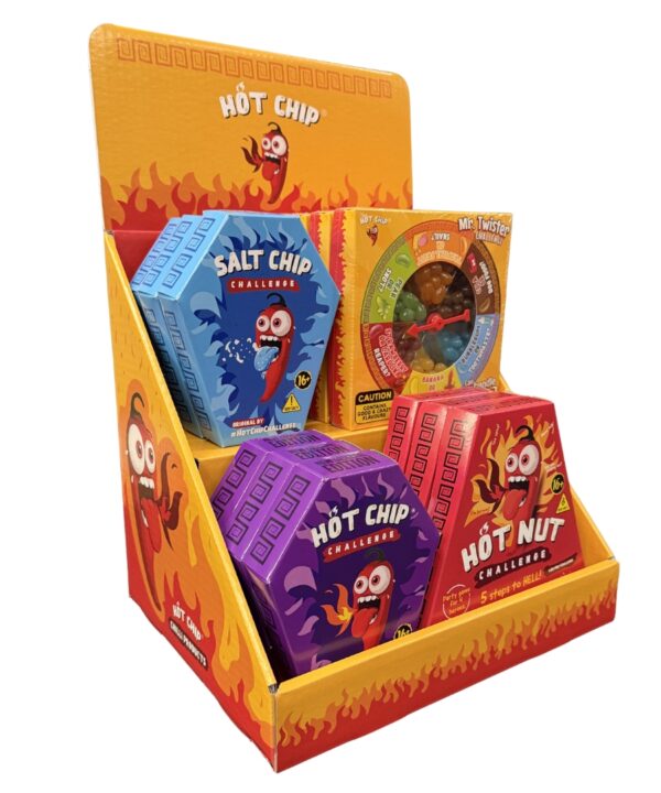 Hot Chip Counter Display Challenges