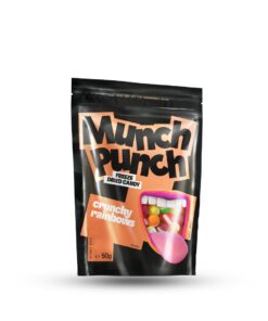Munch Punch Freeze Dried Candy - Crunchy Rainbows 15x50g
