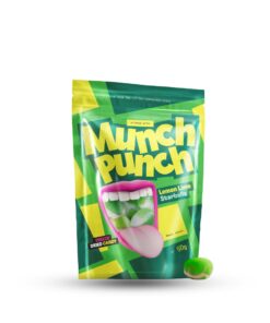Munch Punch Freeze Dried Candy - Lemon Lime Starballs 15x50g