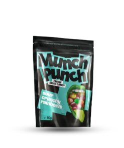 Munch Punch Freeze Dried Candy - Sour Crunchy Rainbows 15x50g
