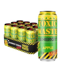 Toxic Waste Sour Apple Energy Drink EU can 12x500ML