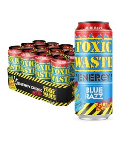 Toxic Waste Blue Razz Energy Drink EU can 12x500ML
