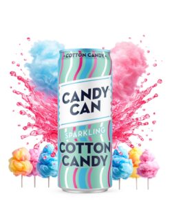 Candy Can Sparkling Cotton Candy 12x330ML