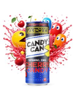 Candy Can x Pac-Man Sparkling Cherry Candy 12x330ML