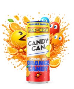 Candy Can x Pac-Man Sparkling Orange Candy 12x330ML
