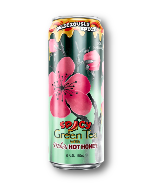 Arizona USA Spicy Green Tea Hot Honey 24x650ml