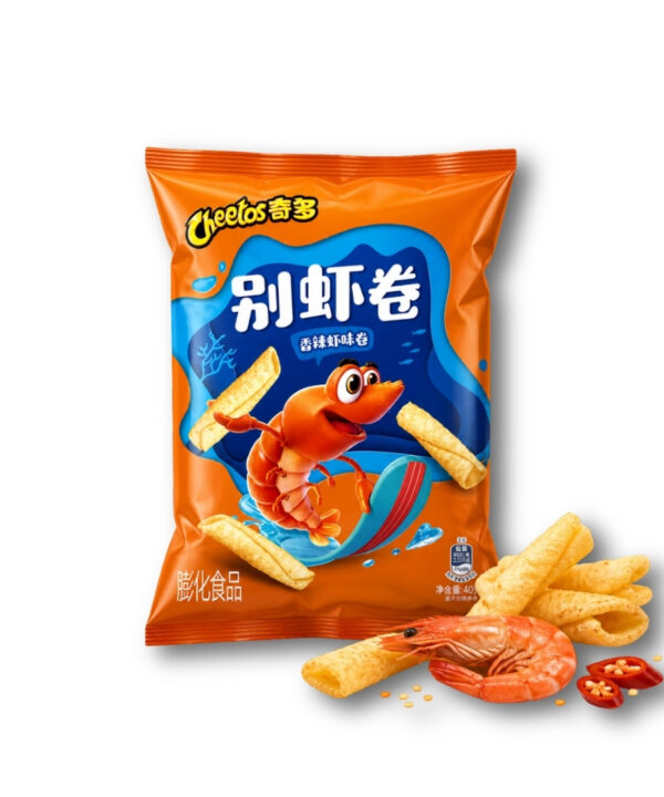 CHEETOS SPICY SHRIMP ROLLS 30x40g