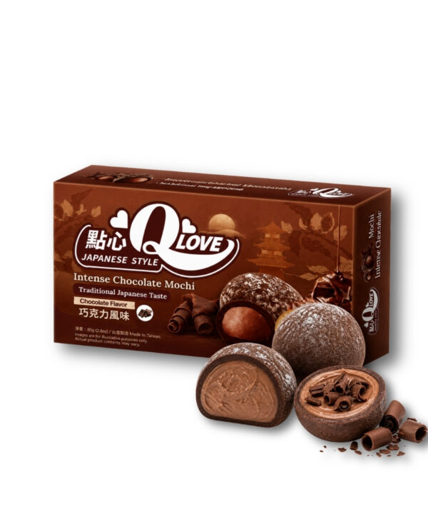 Qlove Mochi Chocolate 24x80g