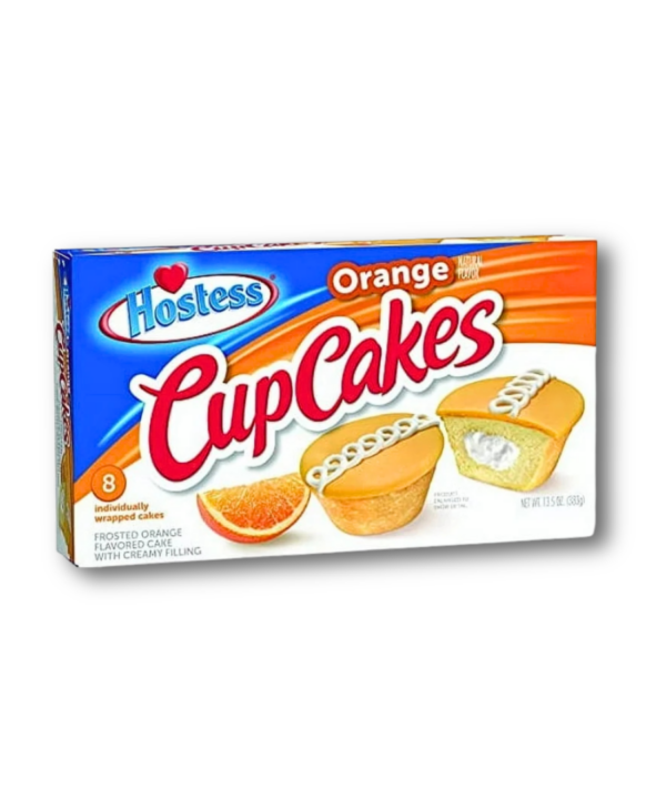 Hostess Orange Flavored Cup Cakes Multi Pack (8 Pieces) 6x382g