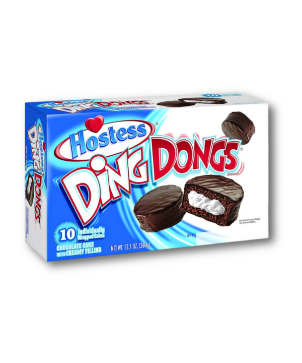 Hostess Chocolate Ding Dong Multi Pack (10 Pieces) 6x360g