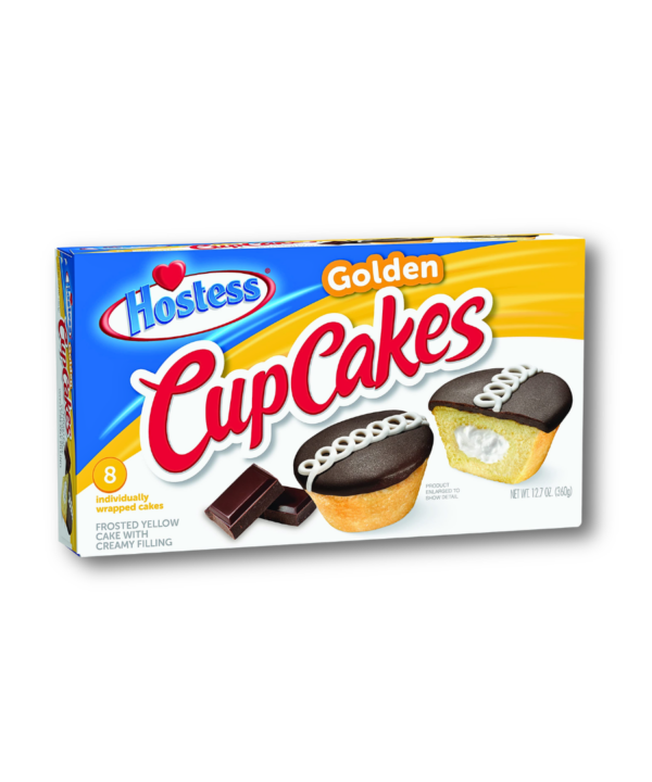 Hostess Golden Cup Cakes Multi Pack (8 Pieces) 6x360g