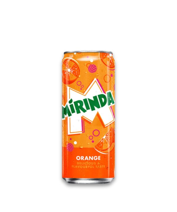 Miranda Orange Sleek Can 24x330ml