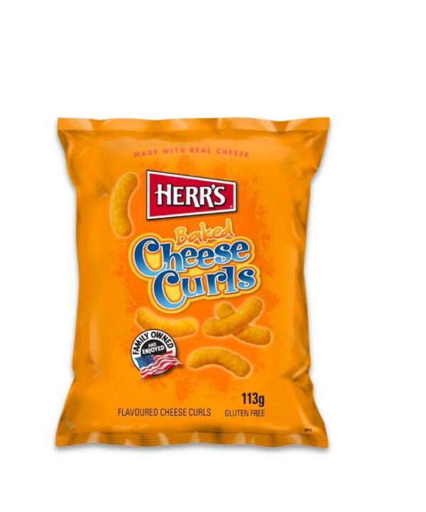 Herr's Baked Cheese Curls EU 12x113g