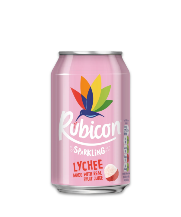 Rubicon Sparkling Lychee Can 24x330ml