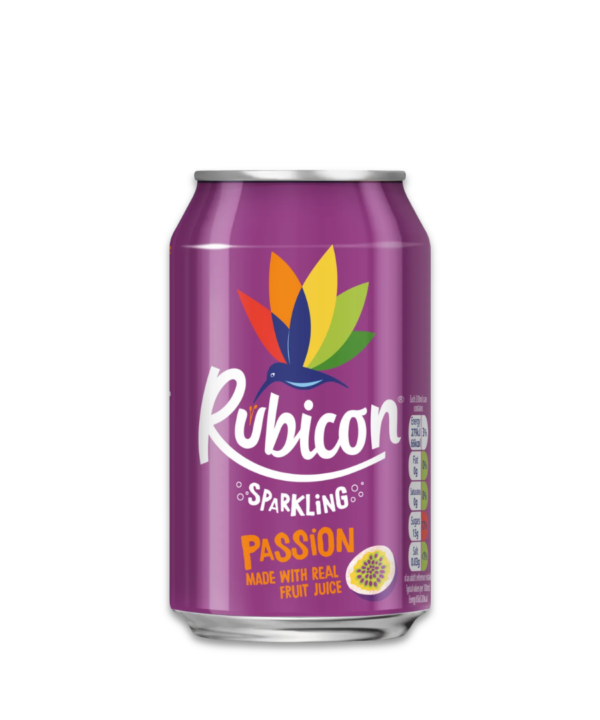 Rubicon Sparkling Passion Can 24x330ml