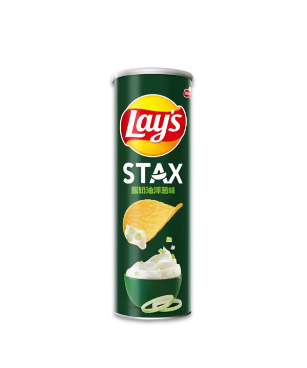 Lay's Asia Stax Sour Cream & Onion Flavor 24x90g (BBD: 12-11-2026)