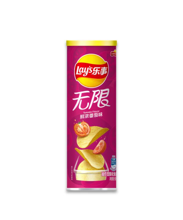 Lays Asia Fresh Tomato Flavor 24x90g (BBD: 26-10-2026)