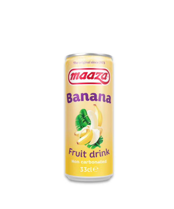 Maaza 'Sleek Can' Banana Drink 24x330ml